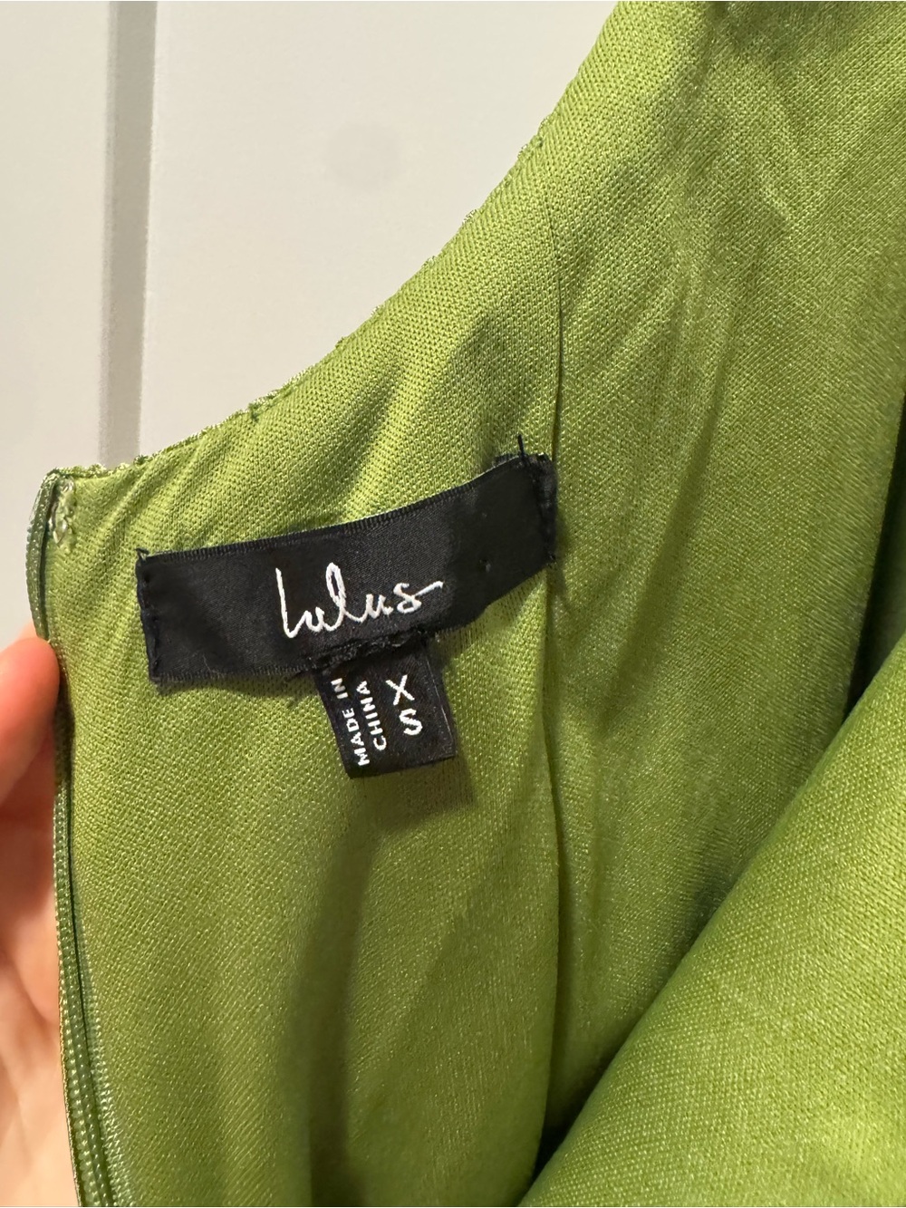 Lulu's Olive Green Pleated Halter Maxi Dress - Picture 4 of 6